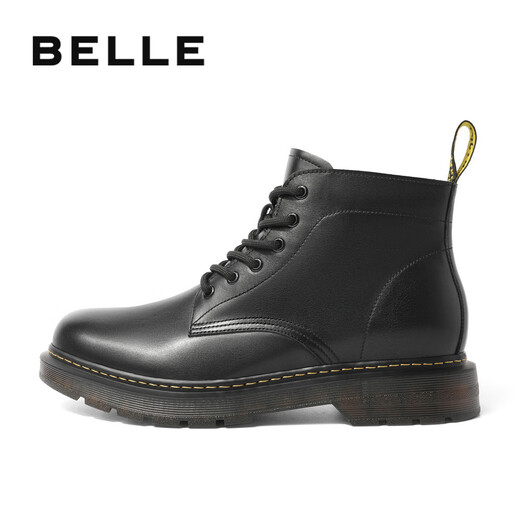 Belle British Style Martin Boots Herren-Einkaufszentrum Gleicher Casual Stiefel, Black 6 Löcher-Inner-Höhe (zweite Charge) 42