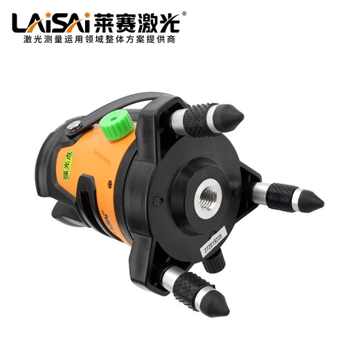 莱赛激光水平仪绿光两线LSG671SD高精度强光细线高亮平水标线仪红外线 2线绿光671双电标配[送充电头]
