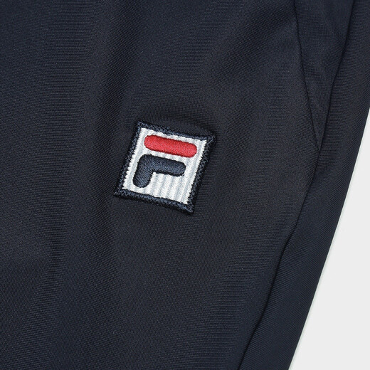 FILA moisture-absorbent quick-drying/cooling men's sweatpants men's basic ice silk dry tennis cuffed knitted trousers RD Sapphire Blue M