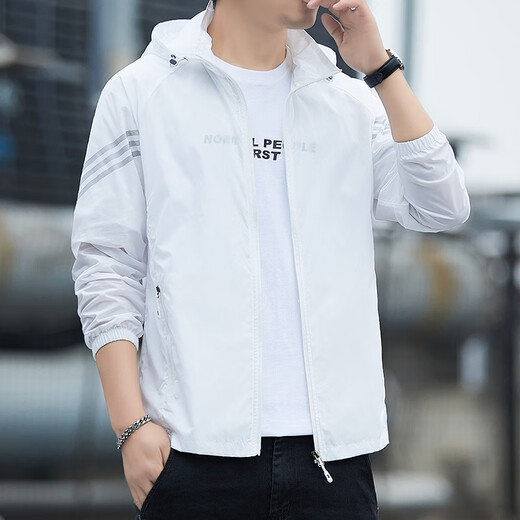 CAIDEN KETCH brand men's sun protection clothing men's 2025 summer new outdoor casual quick-drying fishing clothing thin versatile jacket gray 2XL