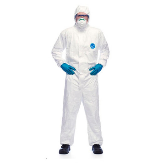 Sweet Miaomiao DuPont Tyvek1422A/chem200/5Xert/8J Chemical One-piece Protective Clothing DuPont Glue Strip Protective Clothing M