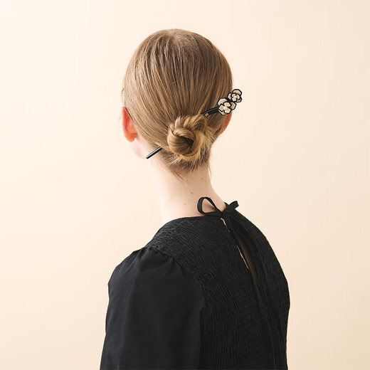 ALEXANDRE DE PARIS minimalist camellia series hairpins, Chinese style hairpins, high-end hairpins for girlfriends as gifts