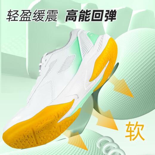 
VICTOR Victor 2024 new badminton shoes men and women sports shoes A199 Ginkgo Green 38
