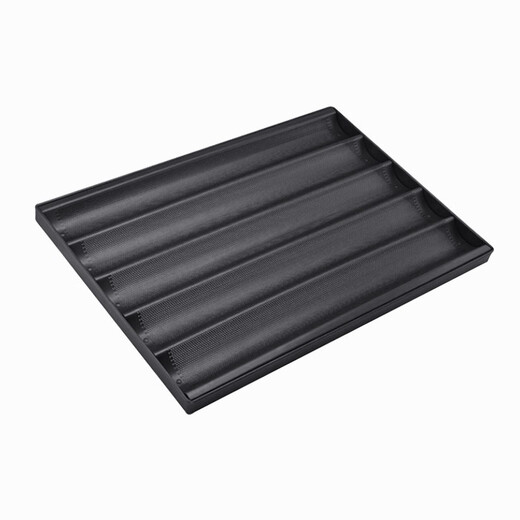 He Jiangong Sanneng Commercial Baking Mold Five-slot Wave Non-stick 6040 Bag Pan Baking Sticks Non-stick U-shaped Bread Mold Sanneng Sn15864 Slot