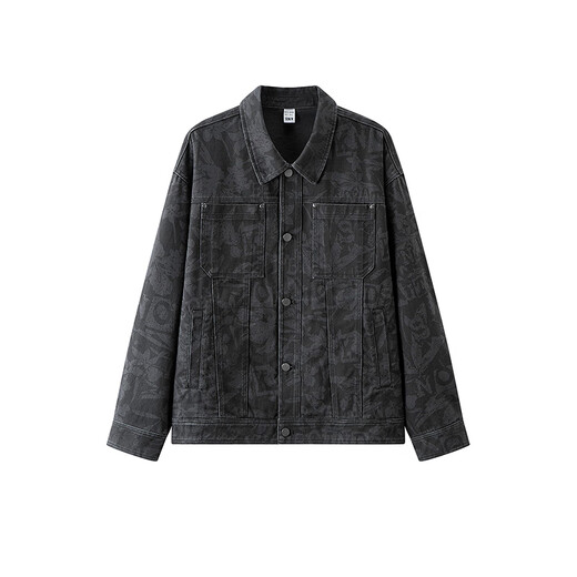 Semir shopping mall same style jacket men's brushed cotton work jacket 2025 spring top fashion 101125108118