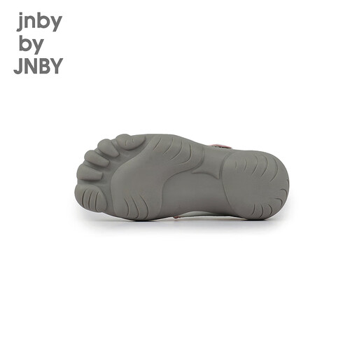 
jnby by JNBY Jiangnan Buyi Children's Clothing Lightweight Casual Sports Shoes Splicing Feel Comfortable Spring and Summer Boys and Girls Children 6O4M12860 673/Gray Powder Size 32 (Shoe length and inner diameter 206mm)
