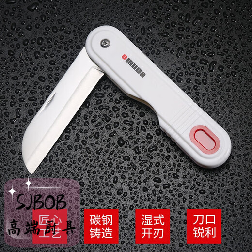 SJBOB Deutschland importierte Qualität Obstmesser Edelstahl klappbar tragbare Hobel Schäler Multifunktionsmesser Angelschneider 3122 Messer