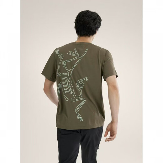始祖鸟（ARC'TERYX）CORMAC Arc'Bird透气排汗男子速干短袖T恤9721 【加现】复古绿 X0-9721 S
