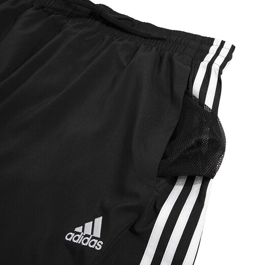 阿迪达斯 （adidas）短裤男裤 新款健身训练梭织快干透气宽松弹力运动休闲裤 IC1484 L (180/86A)
