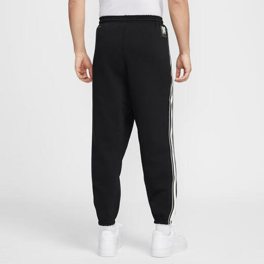 耐克（NIKE）男子透气舒适休闲裤加绒篮球裤潮流卫裤宽松直筒运动长裤 HJ3884-010 3XL