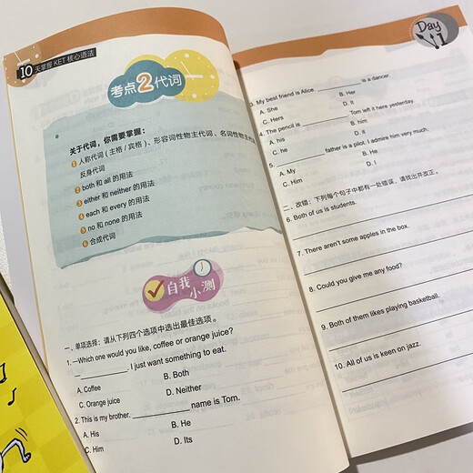 新东方 10天掌握KET核心语法 适用新版考试对应朗思A2青少版