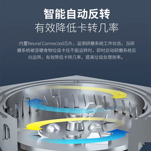 BECBAS/BECBAS garbage disposer kitchen food waste silent grinder sensor switch F6evo F6pro