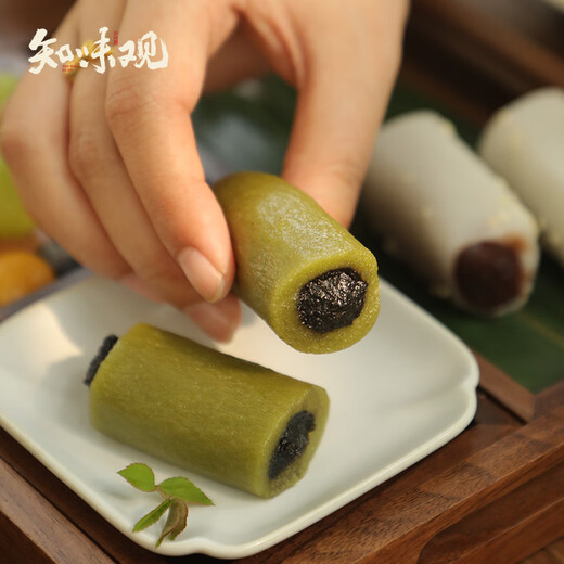 知味观条头糕杭州传统糕点点心豆沙糯米糕团糕点组合 5盒700克 源头直发
