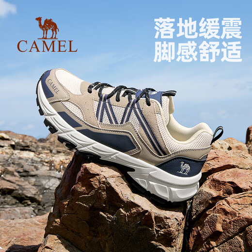 骆驼（CAMEL）户外登山鞋男女防泼水防滑徒步鞋越野运动跑鞋F13A097031