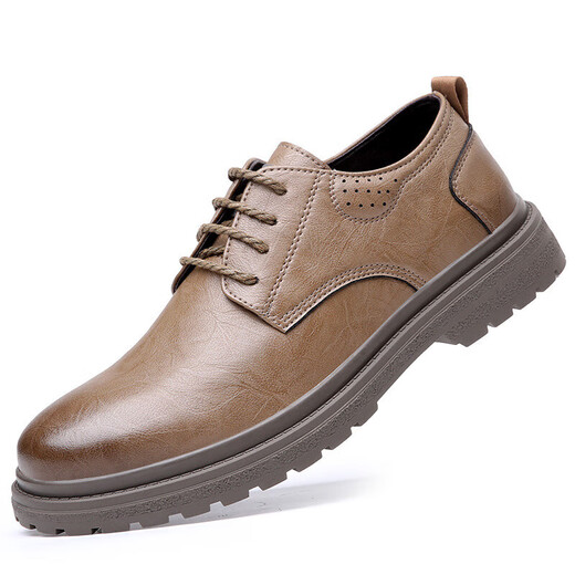 
SNGUNY high-end light luxury brand casual leather shoes men's 2042 autumn new casual shoes men's trendy business formal shoes men's shoes black 9913 39