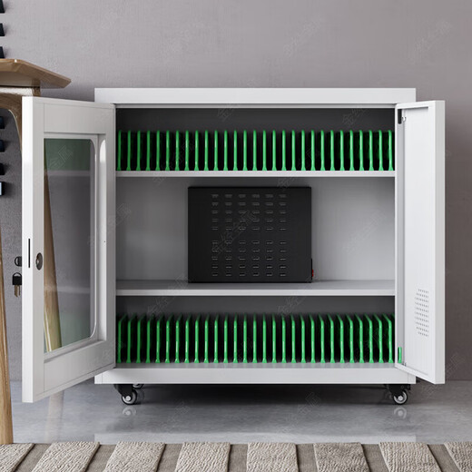 Xinjingshuo mobile phone and tablet charging cabinet public places USB interface classroom wall-mounted box ipad tablet computer storage cabinet 60-place mobile phone centralized charging cabinet