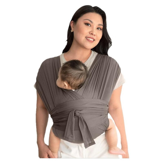 Geely Mars en forme de maille en forme de X bébé turban horizontal câlin multifonctionnel d'été respirant de style bourdonnement