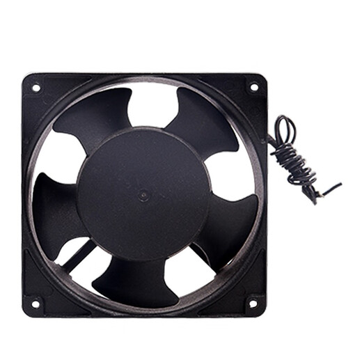 Delixi Electric G12038 Schrankstauschlüfter, Kühllüfter 220V Hochleistungs-Metall-Axial-Strömungslüfterlüfter 150*150*50 220 V Kugel + Metallnetz