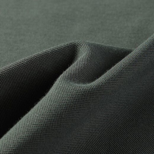 YOUNGOR short-sleeved POLO shirt men's lapel cool fabric instantly cools, skin-friendly, smooth and breathable 2025 olive green VSET533129PCA L (recommended 135-150 Jin Jin equals 0.5 kg)