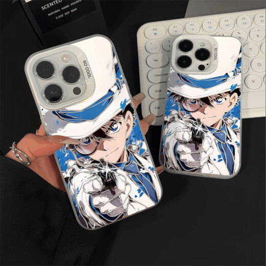 
Nanfeng Lin's new monster thief Kid mobile phone case suitable for Redmi turbo4 hollow laser peripheral fastball detective Conan anti-fall full cover protective case [CY1049 monster thief Kid-Moonlight Silver] IMD color silver Redmi turbo4