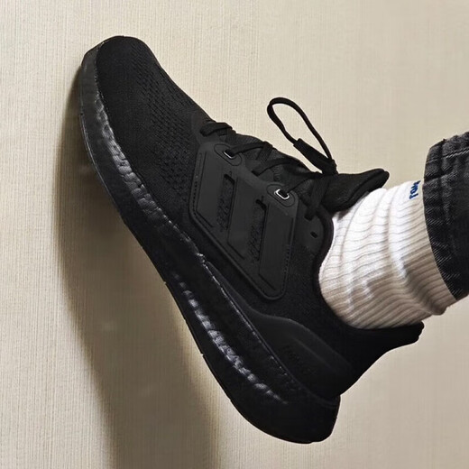 Adidas Männerschuhe Herumn Herumn New Popcorn Boost Sports Schuhe Low Top Light Mesh atmungsfreie lässige Laufschuhe If4840 All Black Boost 40.5