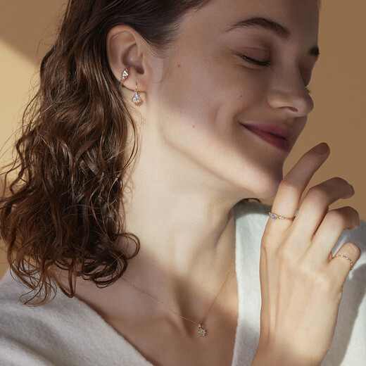 Kechu natural tanzanite ring earrings detachable multi-wear necklace gentle jewelry set commuter student gift for women natural tanzanite ring beauty 5 sizes