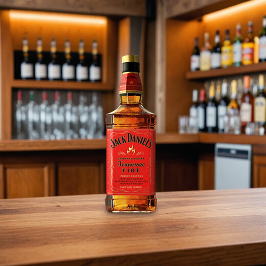 杰克丹尼（Jack Daniels）火焰700ml 美国田纳西州  调和型 威士忌 力娇酒