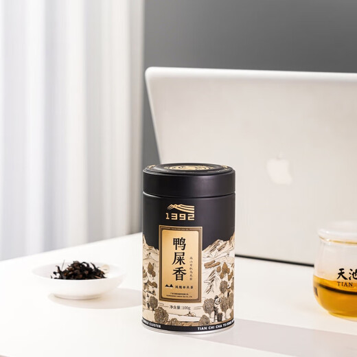 天池1392鸭屎香乌龙茶潮州凤凰单枞茶特级七彩系列有机春茶罐装100g 一罐【100g】