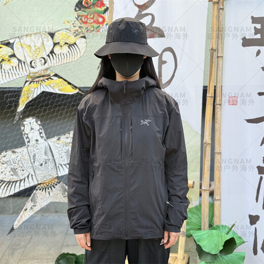 始祖鸟（ARC'TERYX）Gamma Lightweight轻薄软壳防风防水夹克外套X9196 球藻绿_Chloris_男款连帽 M
