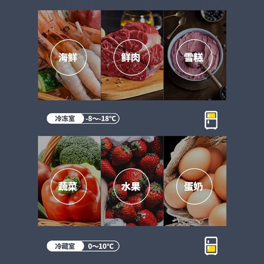 Chigao large refrigerator household refrigeration and freezing dual-purpose dormitory dormitory rental double-door office refrigerator energy-saving energy-saving first-class energy efficiency household S278 silver first-class energy efficiency four layers of refrigeration and four layers of freezing