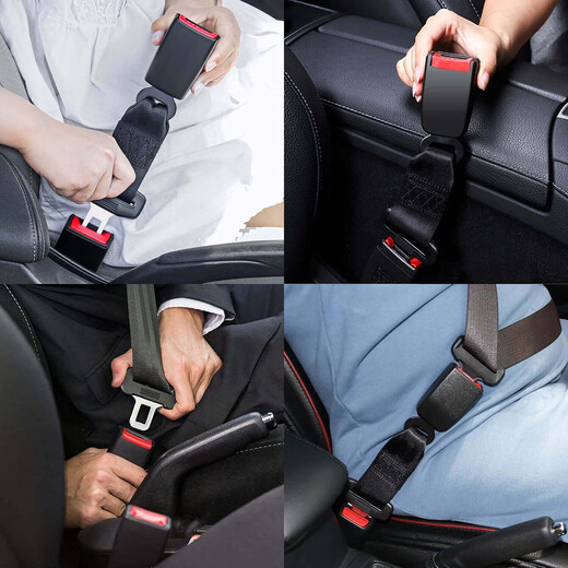 Yusenyi Dreipunkt-Sicherheitsgurt Zwei-Punkte-Pk-Auto-Sicherheitsgürtel Sicherheitsschnuckle Autosstecker Gabelstapler Sicherheitssitz mit teleskopischer Sicherheitsgurtverlängerung Europäischer und amerikanischer Universal 9923 cm