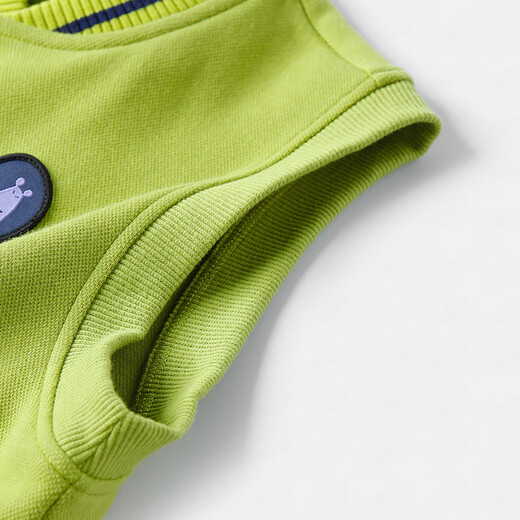 MQDMINI Children's Clothing Boys' Vests Autumn Children's Vests for Outings Baby Versatile Vests and Waistcoats Lion Vests