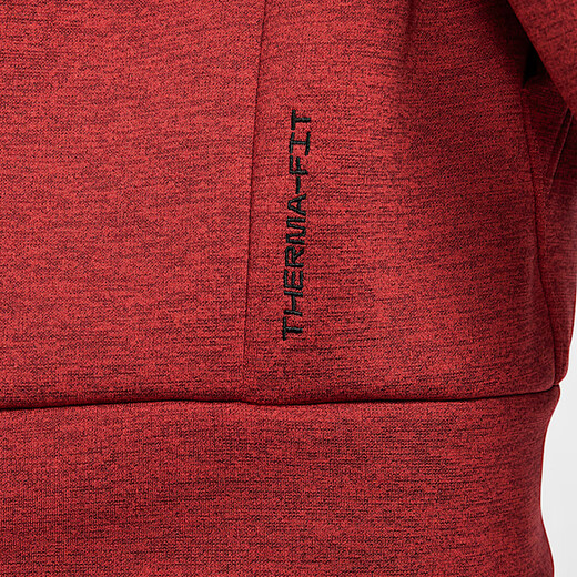 耐克（NIKE）卫衣男装2025春秋季新款运动服针织加绒保暖连帽套头衫DQ4835-677 DQ4835-677大学红/黑 S