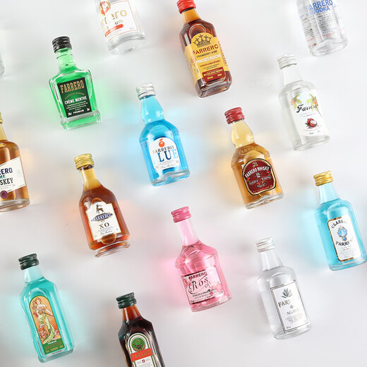Farero Whisky Convenience Store Bartend 50ml Small Wine Edition Forest Liquor Base Liquor Mini petite bouteille Liquor Set cocktail pré-mélangé Brothers Blow 8 Bottle Pack