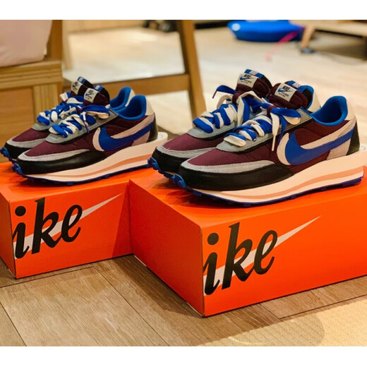 Nike (Nike) Sacai Undercover Takahashi Shield Shops Running Shoes DJ4877-001-300-600 Negro, gris y azul DJ4877-600 35.5