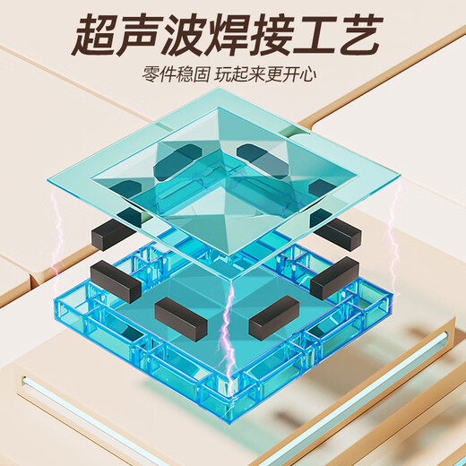 Xingya Youpin Diamond Color Window Magnetic Sheet Children's Educational Magnet Toy Boy Building Block Assembly 3-6-12 Girl's Birthday Gift