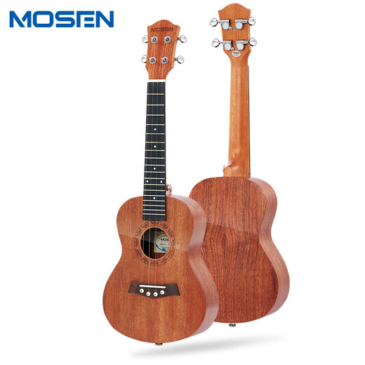 莫森（MOSEN）M3-N尤克里里乌克丽丽ukulele单板桃花芯木小吉他23英寸 纯木色