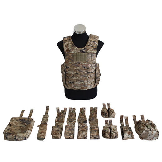 
Not stopped Carrying equipment Main body vest [Ink and Wash Summer] Carrying equipment Tactical vest Quick disassembly combat equipment Protective equipment WZHL-13562