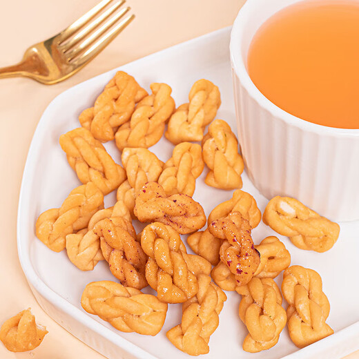 Small twists, crispy snacks, individually packaged snacks, snacks, dormitory full box wholesale, 200 packs, event style, mixed flavors