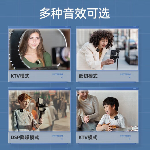 Mailada S1000PRO one-to-two lavalier wireless Little Bee mobile live broadcast audio computer recording microphone SLR radio equipment recording microphone wireless microphone