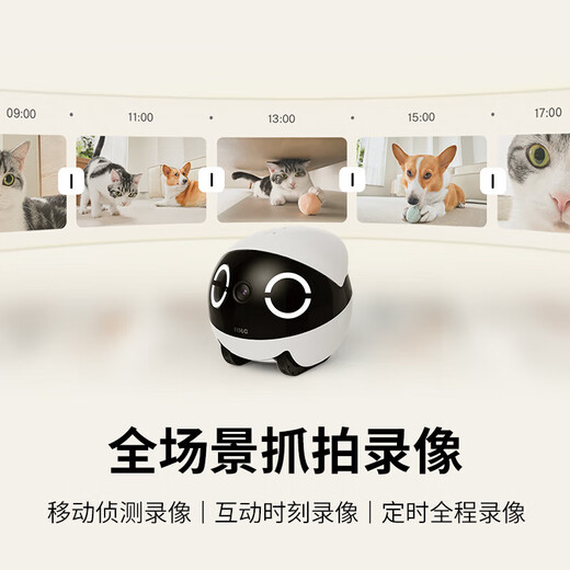 
Enable whole house mobile walking camera ebo companion robot remote remote control wireless surveillance camera rola mini pet companion toy robot ROLA Mini-32G (can be stored for 2-3 days)