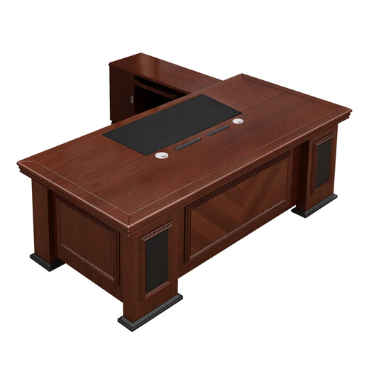 Li Lun boss desk office desk and chair combination office furniture simple Chinese style executive desk single table 1.6 meters