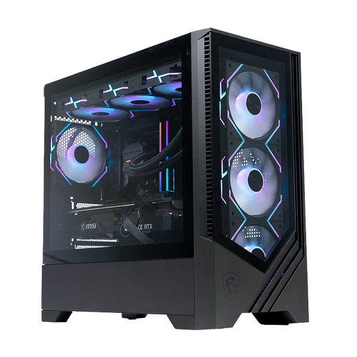 MSI i5 14600KF/MSI RTX5060/5070 graphics card live e-sports game Delta Wukong desktop assembly computer host complete machine DIY assembly machine U5 245KF+RTX5060TI 16G configuration six