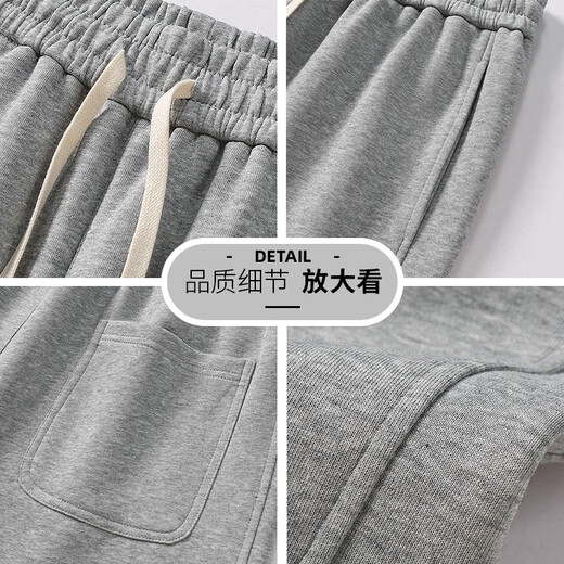 Jeep Spirit Sports Pants Men Summer Loose Pants Casual Pants Men versátiles Cortosos Pantalones Men Black XL