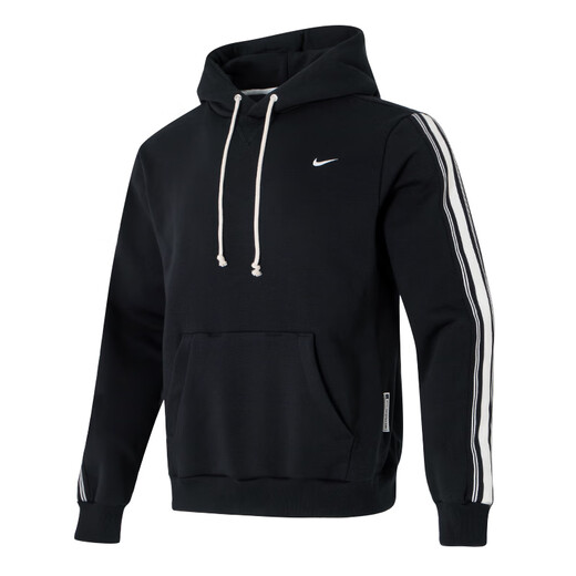 Nike (NIKE) men's sweatshirt 25 spring new sportswear outdoor trendy fashion plus velvet warm hooded pullover HJ3882-010 S