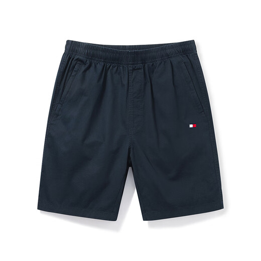Tommy Hee Kelly Tommy Light Luxury High-End-Sommer-Sommerpure-Baumwoll-Shorts Casual- und All-Match Lose Beach Hosen Herren trendy 9215 Dunkelblau Farbe 2xl: (Vorgeschlagen 155-175jin [Jin gleich 0,5 kg]))