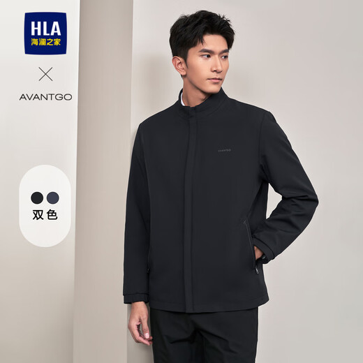 Heilan House (HLA) Executive Jacket Men's Light Business Classic Series Printed Jacket Men's Spring Navy 30 L 175/92A Recommended 69-75kg