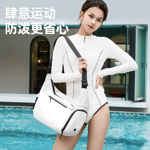 乐活旅行健身包女游泳背包干湿分离小号女士运动抽绳双肩泳包防水收纳球包