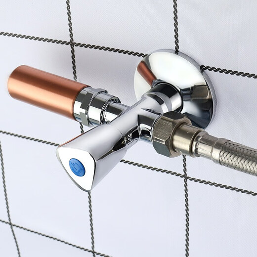 U -Boot (U -Boot) Submarin wasserdichtes Hammerventil dreieckiges Ventil ohne elektrische Wasserhammerausscheidungsvorrichtung Haushalt Wasserschalter Absorptionsabsorber wasserdichtem Hammer langsamer Öffnen F701C Große Durchflussrate - Wärmeverbindung