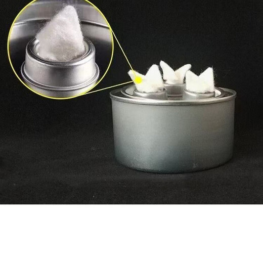 Special hot pot dry pot cotton wick small hot pot environmentally friendly oil fuel wick burning wick lamp twisting furnace vegetable oil fuel tank furnace core 20 environmentally friendly oil cotton wicks 3.8cm